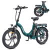 0763022414032_1.jpg HILLMILES Mileport Kompakt-/Faltrad (Laufradgröße: 20 Zoll, Unisex-Rad, Grün)