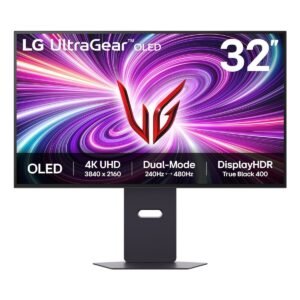 LG 32GX870A-B 32IN 80CM 3840X2160 16:9 1500000:1 0.03 32 Zoll UHD 4K UHD 4K Monitor (0,03 ms Reaktionszeit  , 240 Hz nativ)