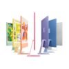 APPLE iMac (2024), MWUV3D/A, All-in-One PC mit 23.5 Zoll Display, Apple M4 Chip, 16 GB RAM, 10-Core GPU, 512 GB SSD, Silber