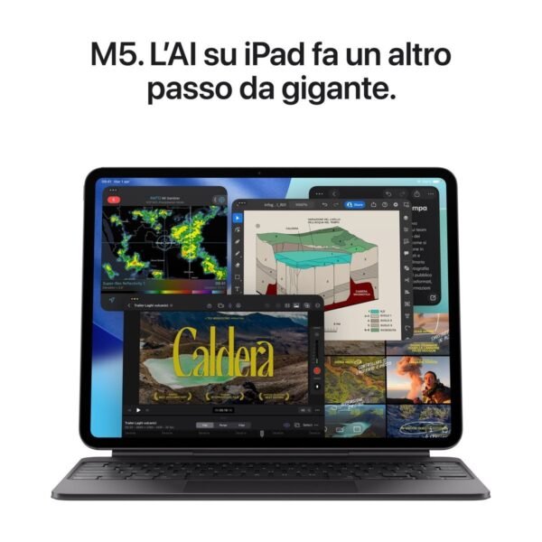 195950395488_5.jpg APPLE iPad Pro Wi-Fi (2025), Standard Glas, Tablet, 256 GB, 11 Zoll, Space Schwarz