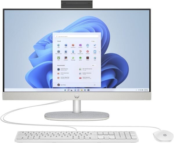 197498479989_1.jpg HP HP 24-cr0006ng 60.45cm 23.8Zoll FHD AMD Ryzen 5 7520U 16GB 512GB SSD UMA W11H Shell – 16 GB, AIO mit 23,8 Zoll Display, AMD Ryzen™ 5 Prozessor, 16 GB RAM, 512 GB SSD SSD, weiß