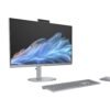 HP OmniStudio X 27-cs0770ng, All in One PC mit 27 Zoll Display, Intel® Core™ Ultra 7 Prozessor, 32 GB RAM, 1000 GB SSD, Silber