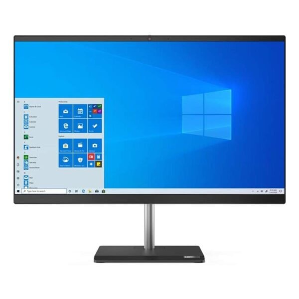 LENOVO V50a-24IMB, ALL IN ONE PC mit 23,8 Zoll Display, Intel® Core™ i5 Prozessor, 8 GB RAM, 256 GB SSD, Schwarz