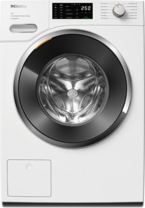 MIELE WWE380 WPS PWash&Steam&8kg W1 White Edition Waschmaschine (8 kg, 1400 U/Min., A, Flusenfilter, Fremdkörperfilter)