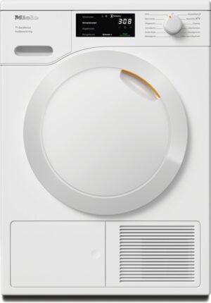 MIELE TEB645WP EcoSpeed&8kg Wärmepumpentrockner T1 Chrome Edition (8 kg, Lotosweiß)