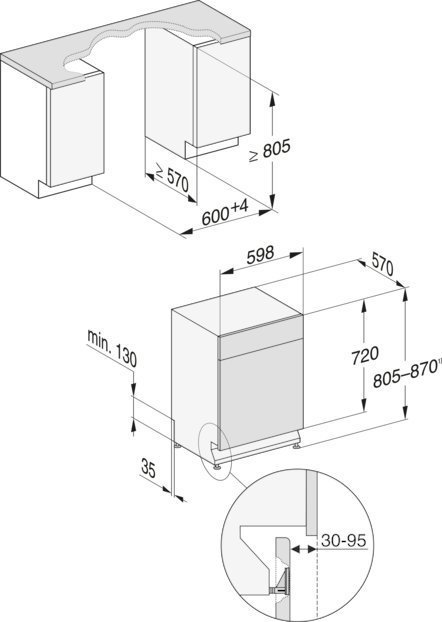 4002516903413_2.jpg MIELE G 5611 SCU Active Geschirrspüler (unterbaufähig, 598 mm breit, 45 dB (A), A)