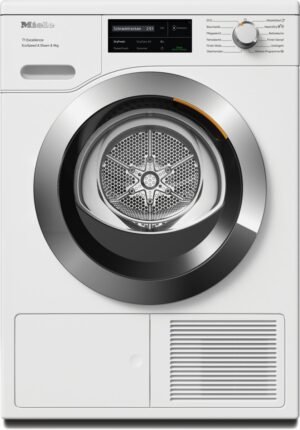 MIELE TEL785WP Steam&9kg Wärmepumpentrockner T1 Chrome Edition (9 kg, Lotosweiß)