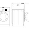 4011577868210_6.jpg BAUKNECHT BT 87A WB Wärmepumpentrockner (8 kg, Weiß)