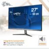 CSL Unity F27B-ALS, All-in-One-PC mit 27 Zoll Display, 16 GB RAM, 512 GB SSD, Schwarz