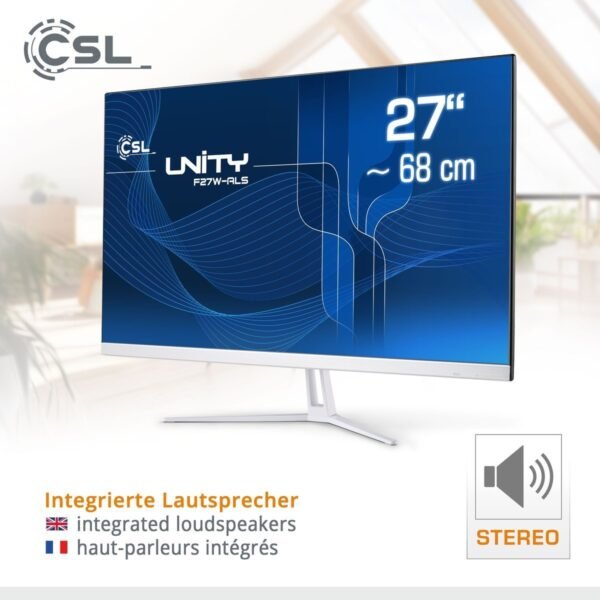 4061474206172_6.jpg CSL Unity F27W-ALS, All-in-One-PC mit 27 Zoll Display, 32 GB RAM, 1000 GB SSD, Weiß