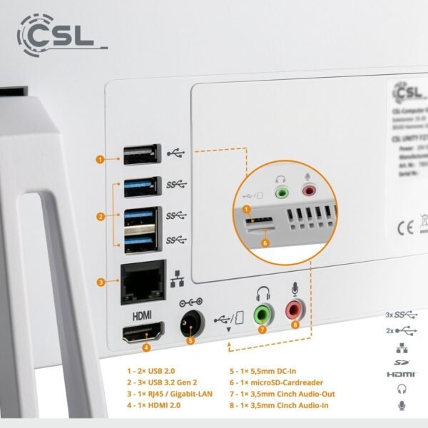 4061474206226_4.jpg CSL Unity F27W-ALS, All-in-One-PC mit 27 Zoll Display, 16 GB RAM, 2000 GB SSD, Weiß