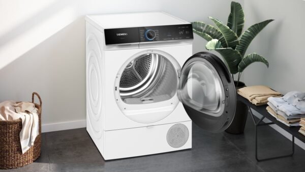 SIEMENS WQ45B2B40 Wärmepumpentrockner iQ700 (9 kg, Weiß)
