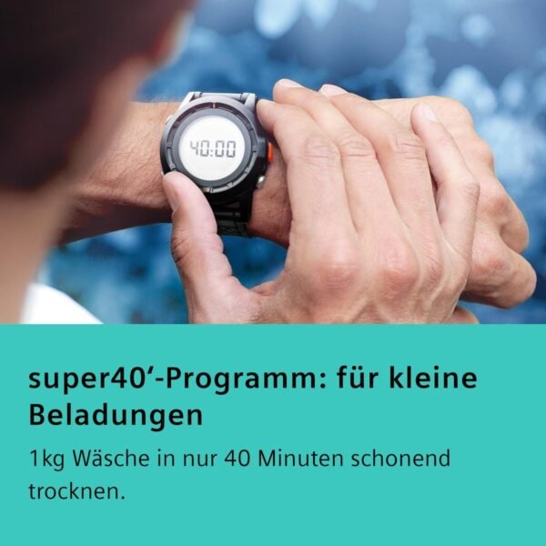 4242003939208_3.jpg SIEMENS WQ45G2D00 Wärmepumpentrockner iQ500 (9,0 kg, Weiß)