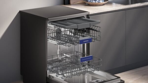 4242003947920_4.jpg SIEMENS SN23EC03ME iQ300 Geschirrspüler (Freistehend mit Unterbaumöglichkeit, 600 mm breit, 42 dB (A), B)