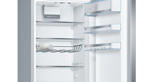4242005254330_4.jpg BOSCH KGE398IBP Serie 6 Kühlgefrierkombination (B, 343 l, 2010 mm hoch, Gebürsteter Stahl mit Anti Fingerprint)