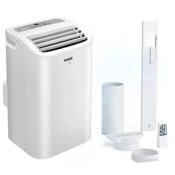 4251168381999_1.jpg JUNG RAKS PRO AIR 12 12000BTU mobiles Klimagerät Weiß (Max. Raumgröße: 30 m², EEK: A)