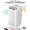 4251168381999_5.jpg JUNG RAKS PRO AIR 12 12000BTU mobiles Klimagerät Weiß (Max. Raumgröße: 30 m², EEK: A)