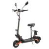 JOYOR S8E Elektroroller mit Sitz 45 km/h E-Scooter (10 Zoll, Schwarz)