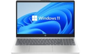 HP 15,6″ | AMD Ryzen 7 5825U | 8 x 4.50 GHz |, Notebook, mit 15,6 Zoll Display, AMD Ryzen™ 7,5825U Prozessor, 32 GB RAM, 1000 GB SSD, AMD Radeon™ RX Vega 8, Natursilber, Windows 11 Home