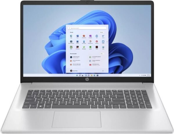 HP | 17.3″ | AMD Ryzen 7 7730U | 8 x 4.50 GHz, Notebook, mit 17,3 Zoll Display, AMD Ryzen™ 7,7730U Prozessor, 16 GB RAM, 512 GB SSD, AMD Radeon™ Onboard Graphics, Silber, Windows 11
