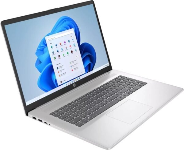 HP | 17.3″ | AMD Ryzen 7 7730U | 8 x 4.50 GHz, Notebook, mit 17,3 Zoll Display, AMD Ryzen™ 7,7730U Prozessor, 16 GB RAM, 512 GB SSD, AMD Radeon™ Onboard Graphics, Silber, Windows 11