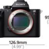 SONY ALPHA 7R II BODY – ILCE7RM2 Systemkamera, 7,6 cm Display, WLAN