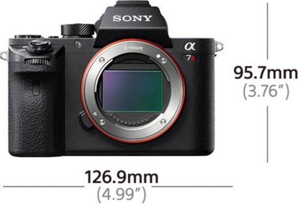 SONY ALPHA 7R II BODY – ILCE7RM2 Systemkamera, 7,6 cm Display, WLAN