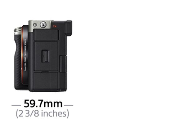 4548736121720_5.jpg SONY ALPHA 7C KIT+SEL2860 Systemkamera mit Objektiv 28-60 mm, 7,6 cm Display Touchscreen, WLAN