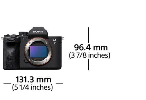 SONY Alpha 7 M4 Body (ILCE-7M4) Systemkamera, 7,6 cm Display Touchscreen, WLAN