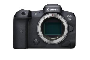 CANON EOS R5 Body Systemkamera, 8,01 cm Display Touchscreen, WLAN