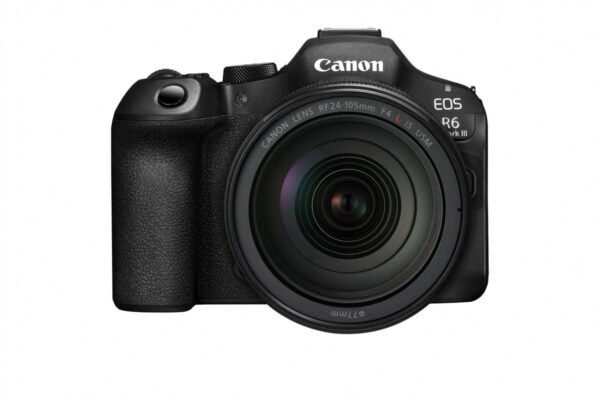 CANON EOS R6 MARK III Kit Spiegellose Systemkamera mit Objektiv 24-105 mm, 7,5 cm Display Touchscreen, WLAN