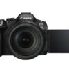 CANON EOS R6 MARK III Kit Spiegellose Systemkamera mit Objektiv 24-105 mm, 7,5 cm Display Touchscreen, WLAN
