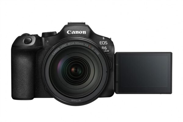 CANON EOS R6 MARK III Kit Spiegellose Systemkamera mit Objektiv 24-105 mm, 7,5 cm Display Touchscreen, WLAN