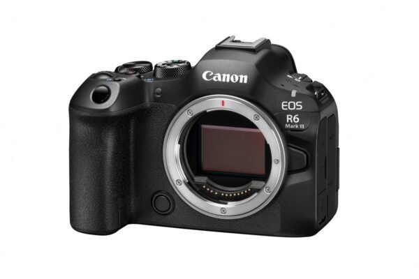 CANON EOS R6 MARK III Kit Spiegellose Systemkamera mit Objektiv 24-105 mm, 7,5 cm Display Touchscreen, WLAN