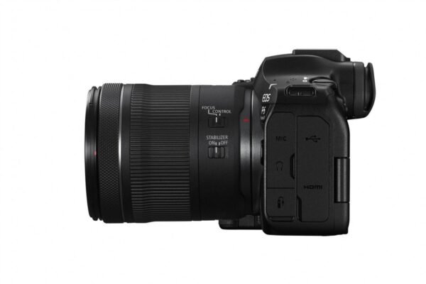 CANON EOS R6 Mark III Kit Spiegellose Systemkamera mit Objektiv 24-105 mm, 7,5 cm Display Touchscreen, WLAN