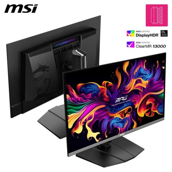 MSI MPG 272URX QD-OLED 27 Zoll  UHD 4K  Gaming Monitor  0,03 ms Reaktionszeit 240 Hz