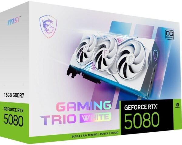 4711377292177_3.jpg MSI GeForce RTX 5080 16G GAMING TRIO OC WHITE (NVIDIA, Grafikkarte)