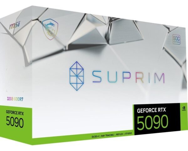MSI GeForce RTX 5090 32G SUPRIM SOC (NVIDIA, Grafikkarte)