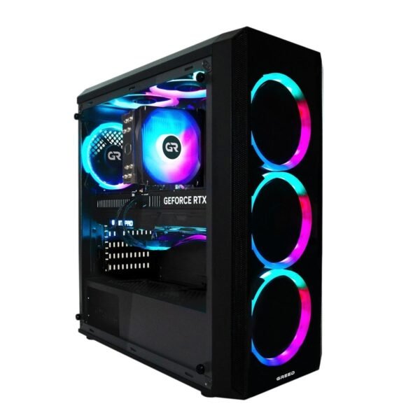 GREED MK2 AMD – Gaming PC – 32GB RAM, Gaming PC mit AMD Ryzen™ 7 7-5700X Prozessor, 32 GB RAM, 1000 GB SSD, NVIDIA GeForce RTX™ 5060 Ti, Windows 11 Pro