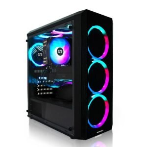 GREED MK2 Plus AMD – 4K, Gaming PC mit AMD Ryzen™ 7 7 5700X Prozessor, 32 GB RAM, 1 TB SSD, AMD Radeon™ RX 9060 XT, Windows 11 Pro