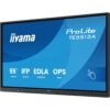 IIYAMA TE6513A-B1AG 65 IN UHD IR 40P T POINTS 4K UHD Monitor (Flat, 64,5 Zoll / 163,9 cm, UHD 4K)