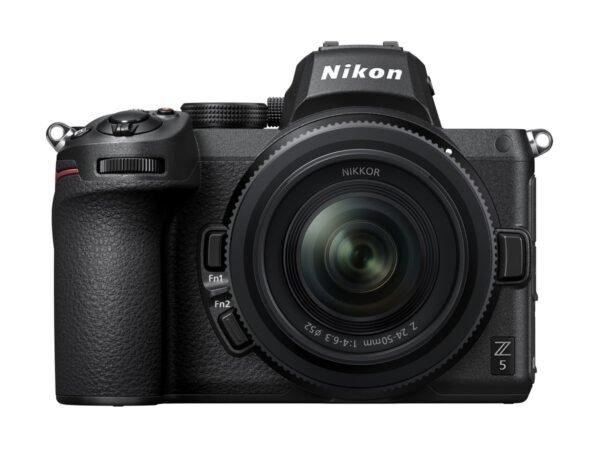 NIKON Z5 Kit Systemkamera mit Objektiv 24-50 mm, 8 cm Display Touchscreen, WLAN