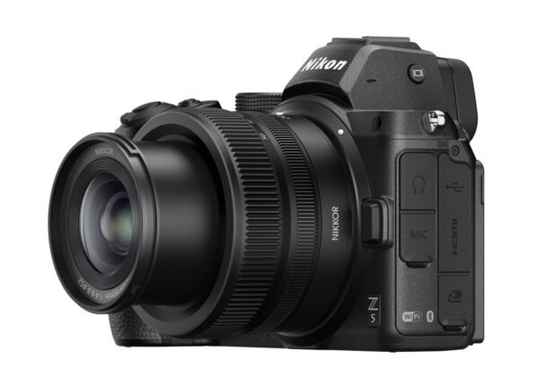 NIKON Z5 Kit Systemkamera mit Objektiv 24-50 mm, 8 cm Display Touchscreen, WLAN
