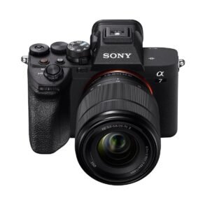 SONY Alpha 7 IV Kit Spiegellose Vollformatkamera mit Standardobjektiv  mit Objektiv 28-70 mm, 7,6 cm Display Touchscreen, WLAN