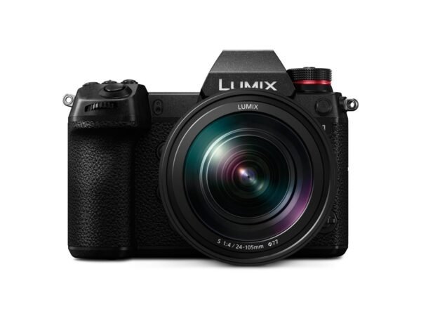 PANASONIC Lumix DC-S 1 Kit Systemkamera mit Objektiv 24-105 mm, 8 cm Display Touchscreen, WLAN