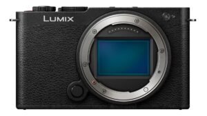 PANASONIC LUMIX S9 BODY JET BLACK Systemkamera, 7,6 cm Display Touchscreen, WLAN