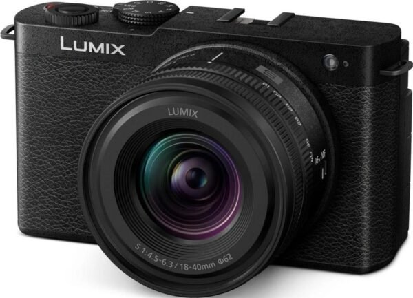 5025232968992_2.jpg PANASONIC LUMIX DC-S9 J.BLACK+18-40MM/F4.5-6.3 Systemkamera mit Objektiv 18 – 40 mm, 7,6 cm Display Touchscreen