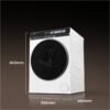 6921081522684_2.jpg HAIER HD90-A687U1 Wärmepumpentrockner G9 (9 kg, Weiß)
