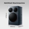 6921081528617_2.jpg HAIER HAMQD 410CBL9GN-84, 3 Trommeln MultiWash Waschmaschine (10 kg, 1330 U/Min., A)