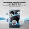 6921081528617_4.jpg HAIER HAMQD 410CBL9GN-84, 3 Trommeln MultiWash Waschmaschine (10 kg, 1330 U/Min., A)